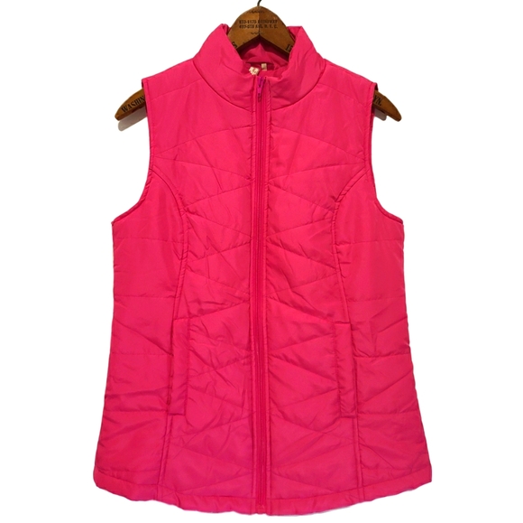 Red Camel Vest NEW Pink Quilted Size S - Picture 1 of 3
